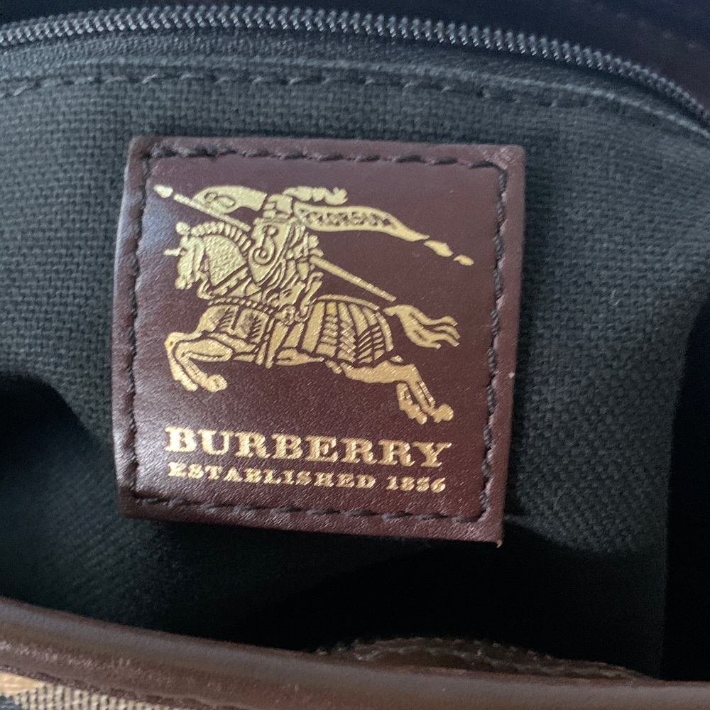 Vintage Burberry Shoulder Bag Nova Check with EKD print - Picture 8 of 16
